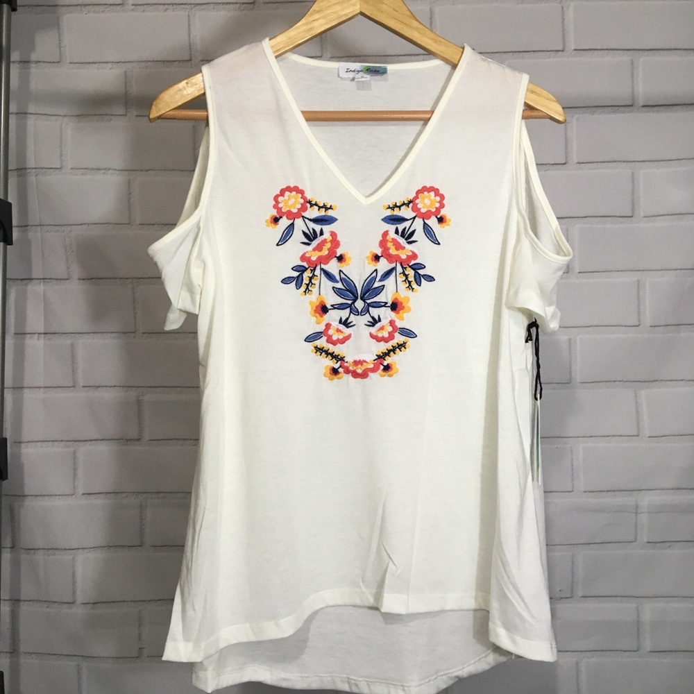 ✅NEW✅OFF SHOULDER FLORAL TOP - Picture 3 of 6